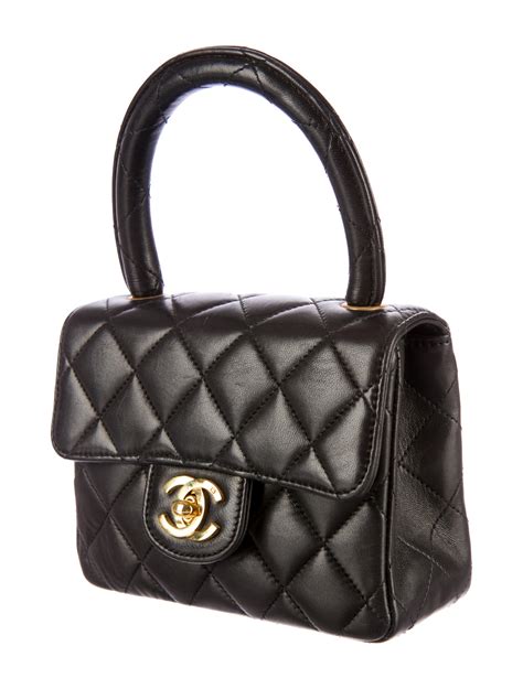 mini kelly bag chanel|chanel small quilted bag.